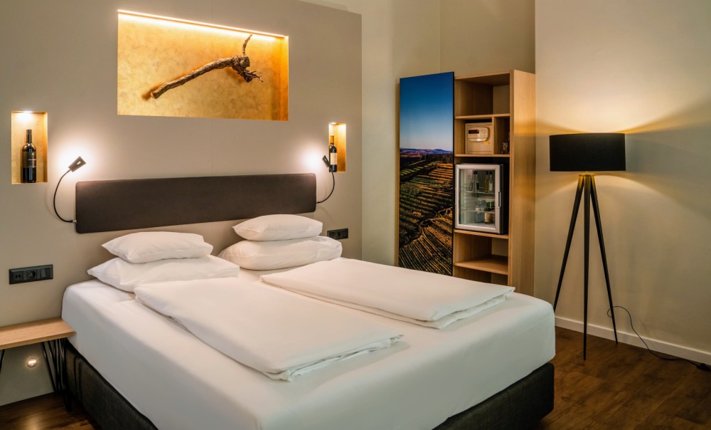 Economy Doppelzimmer im Hotel Rathaus Wien mit stilvoller Einrichtung