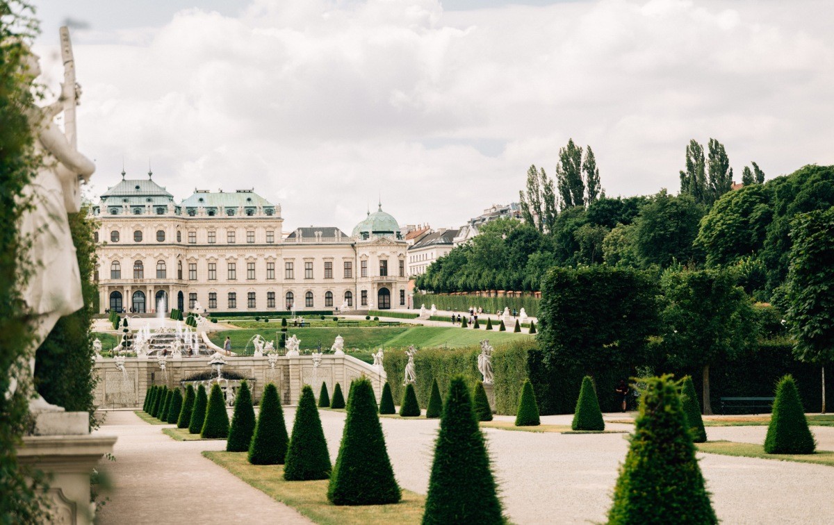 Oberes Belvedere im Sommer &copy; WienTourismus/Julius Hirtzberger