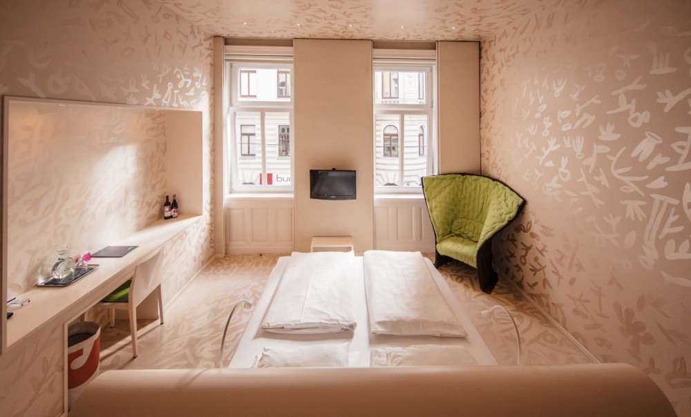 Doppelzimmer Klassik im Hotel Rathaus Wien mit stilvollem Ambiente